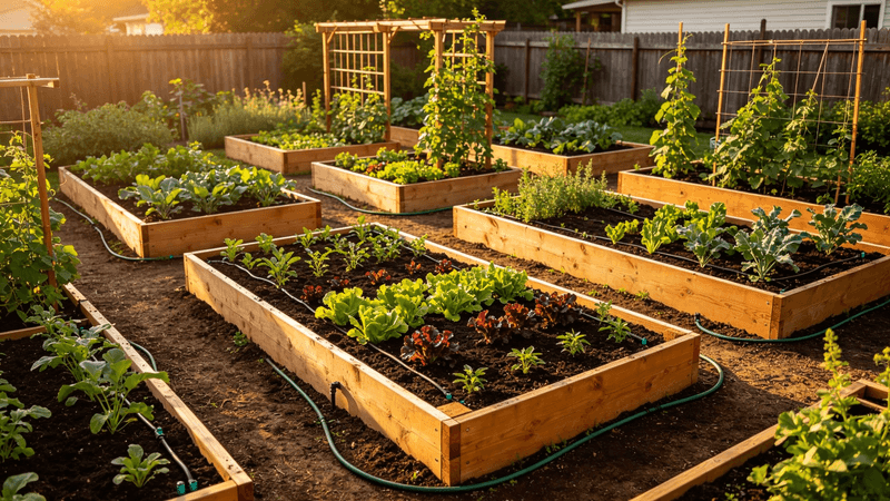 Manage water, mulch, roots, and rotation alongside soil inputs