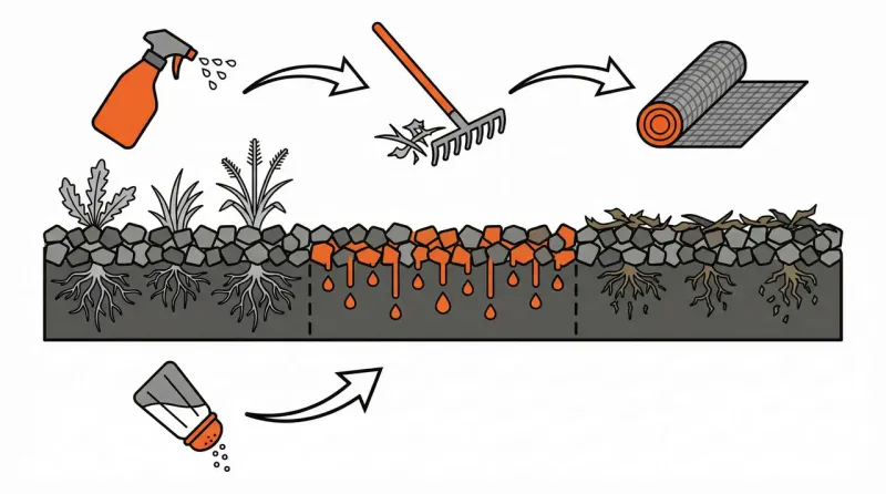 Match the control method to the weed’s stage