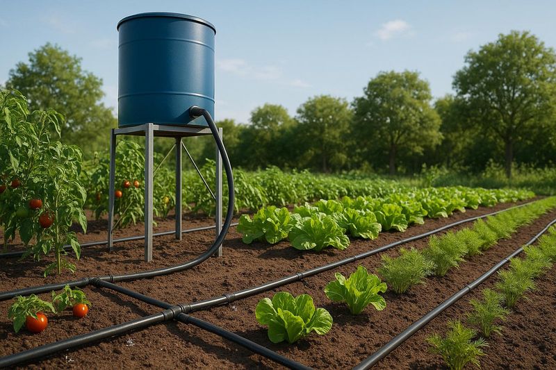 Match the delivery method to the garden’s size