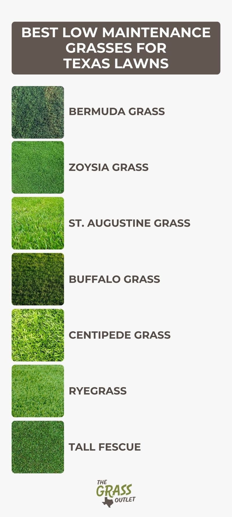 Match the product to your Southern turf