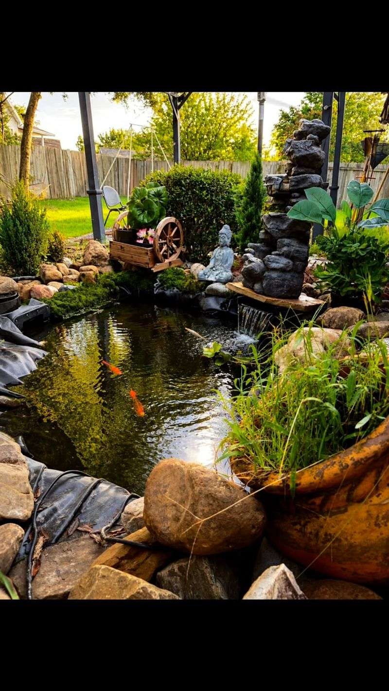 Messy Pond Edges and Water Features