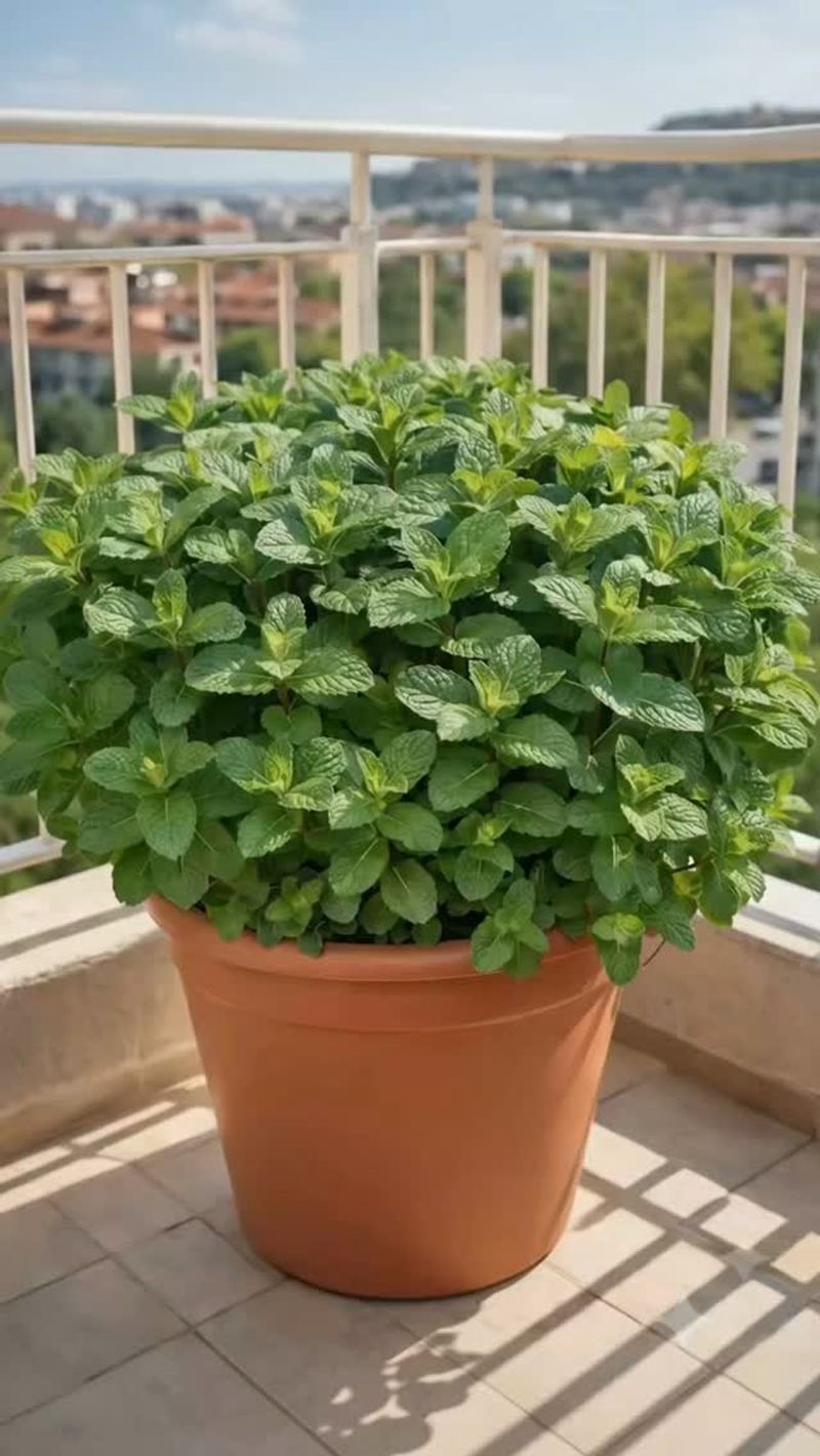 Mint is a plausible answer, not a confirmed identification