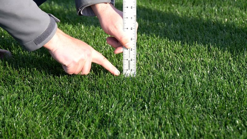 Mowing height affects density more than the clock Mowing height affects density more than the clock