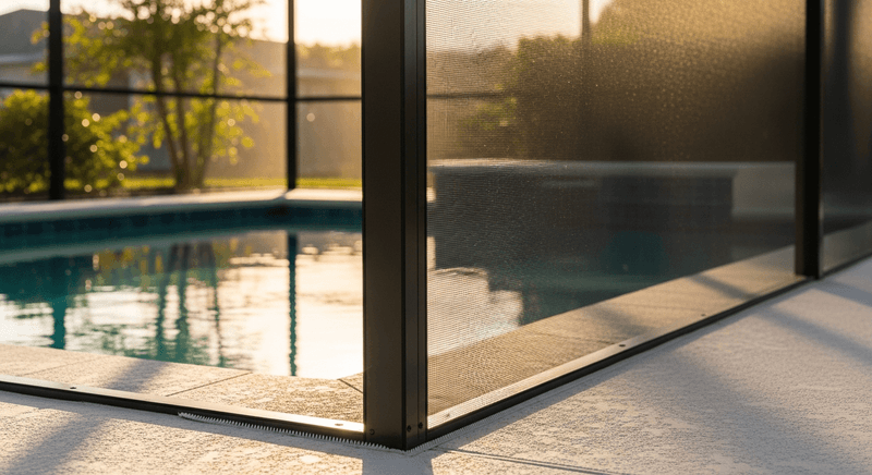 Openings Under Pool Cages, Gates, and Fences