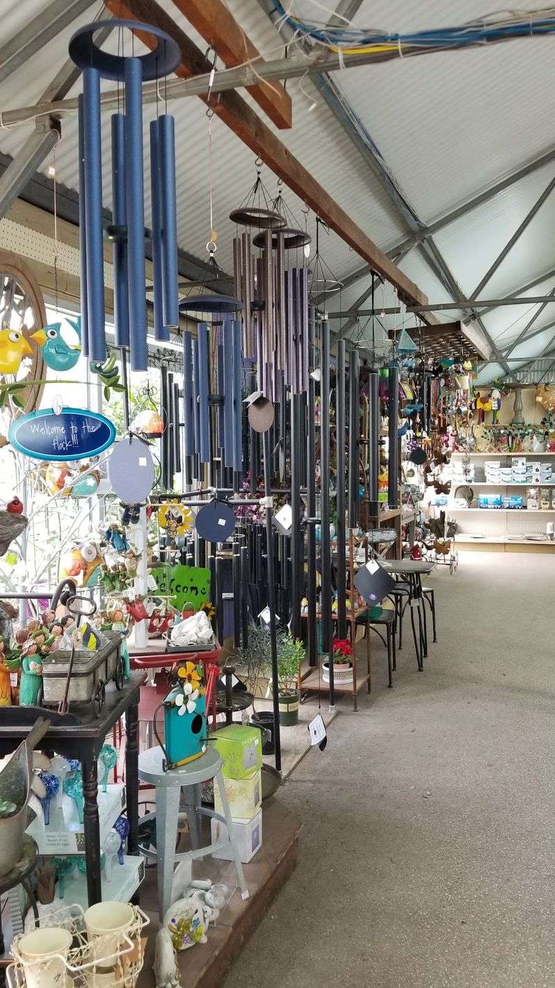 Pottery, Decor, and Musical Wind Chimes