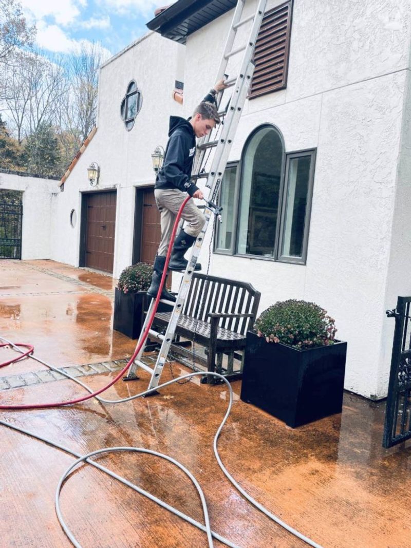Pressure, chemicals, and ladders require deliberate safety limits