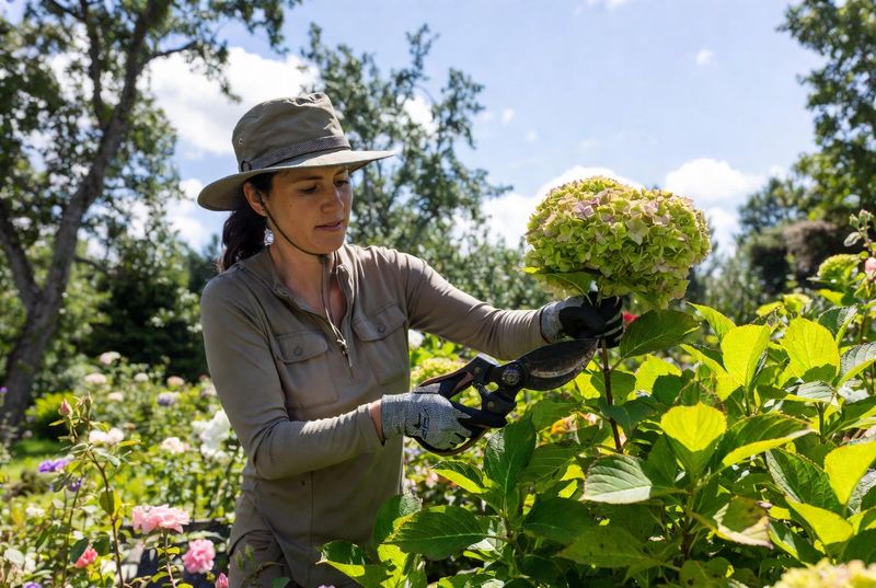Prune old-wood types after flowering, not by a universal date