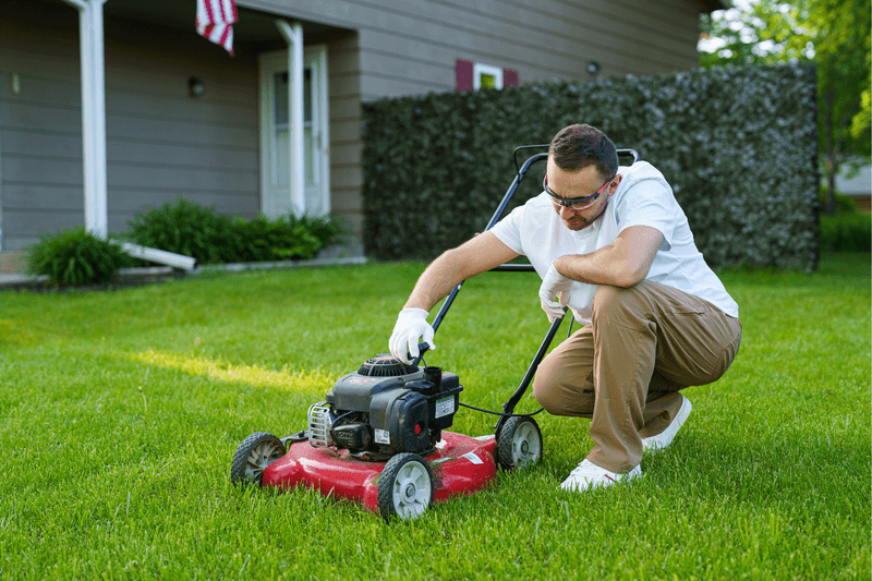 Run a pre-mow check before starting the machine Run a pre-mow check before starting the machine