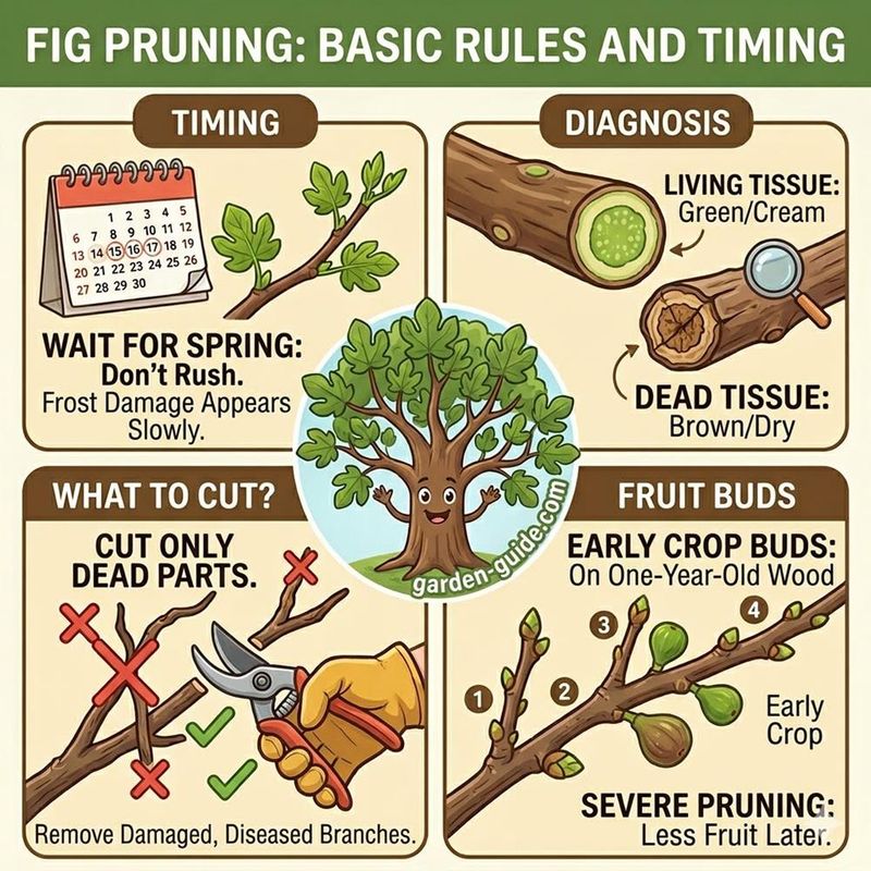 Schedule major cuts around the crop you intend to preserve