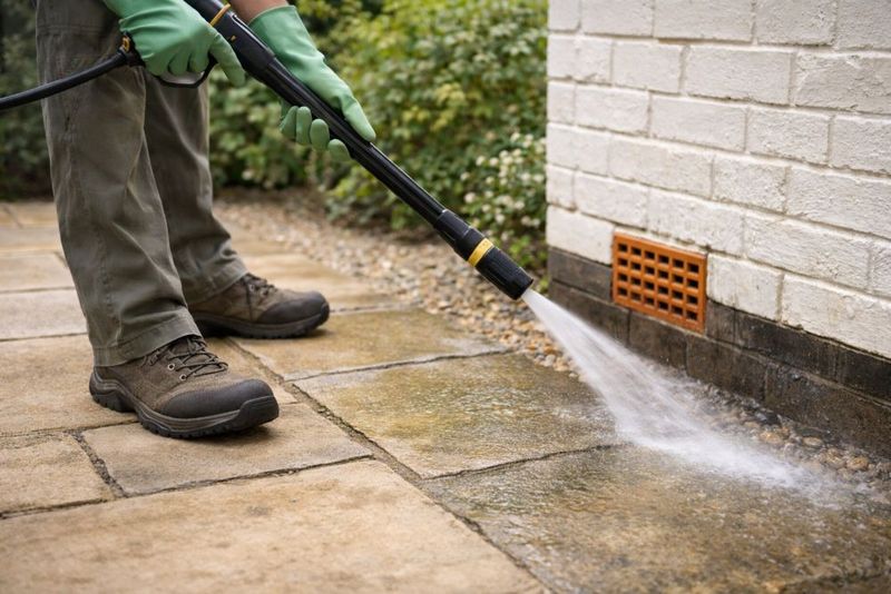 Set limits on bleach and pressure washing