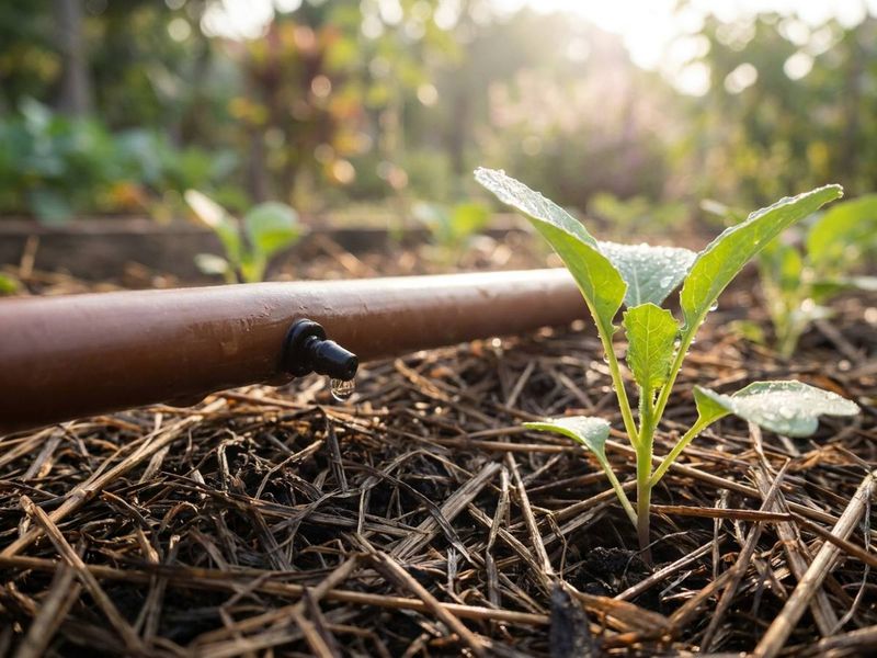 Stabilize root-zone moisture before adding more nutrients