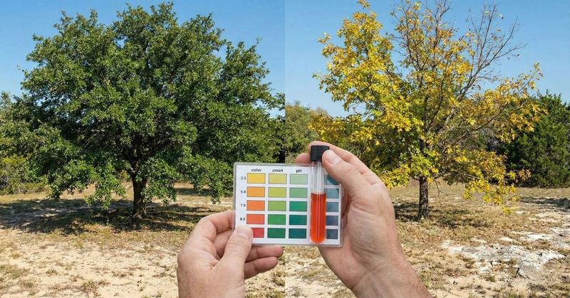 Test the site before treating the tree