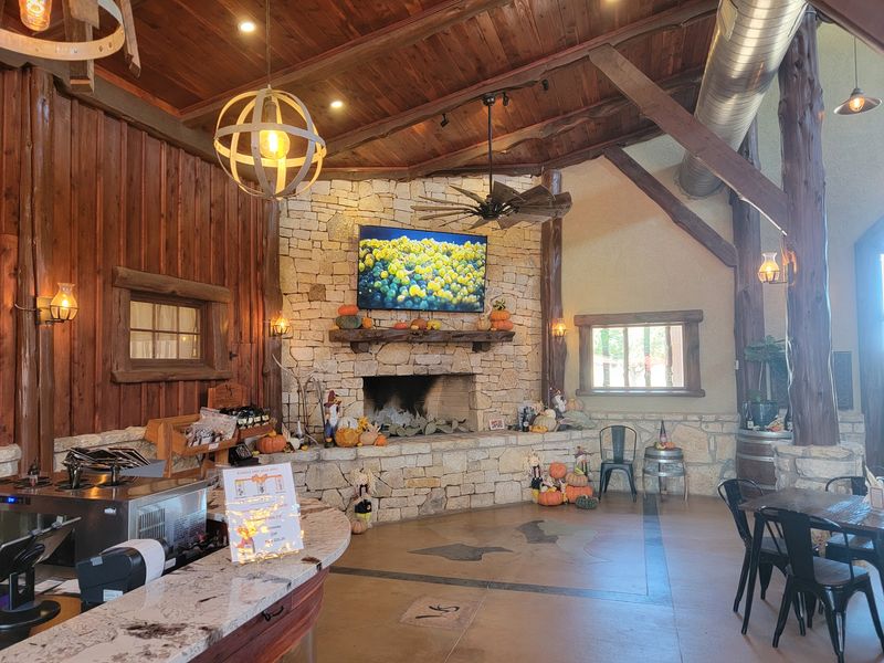 The Wine Tasting Room and Vineyard