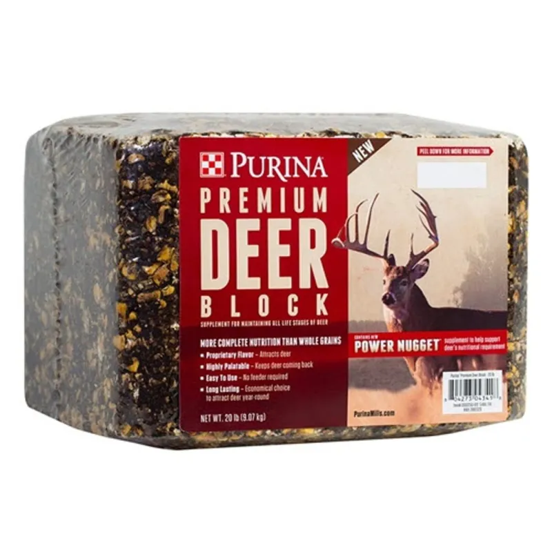 The clearest deer attractants are deliberate food cues