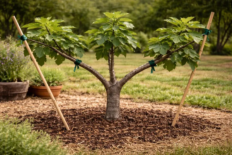 The goal is an open plant, not a smaller tangle