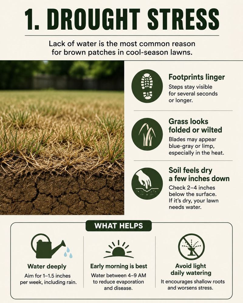 Use Turf Stress Signs to Guide Watering