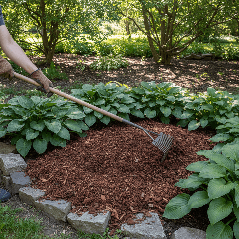 Use mulch when you need faster control Use mulch when you need faster control