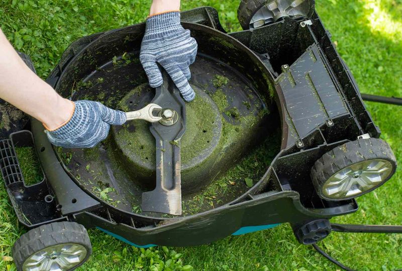 Use sharp blades and mow according to growth Use sharp blades and mow according to growth