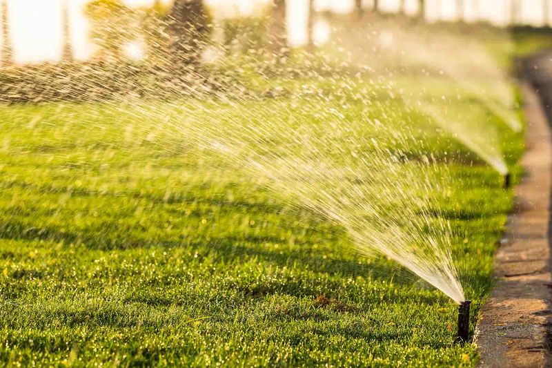 Why midday overhead watering can lose water