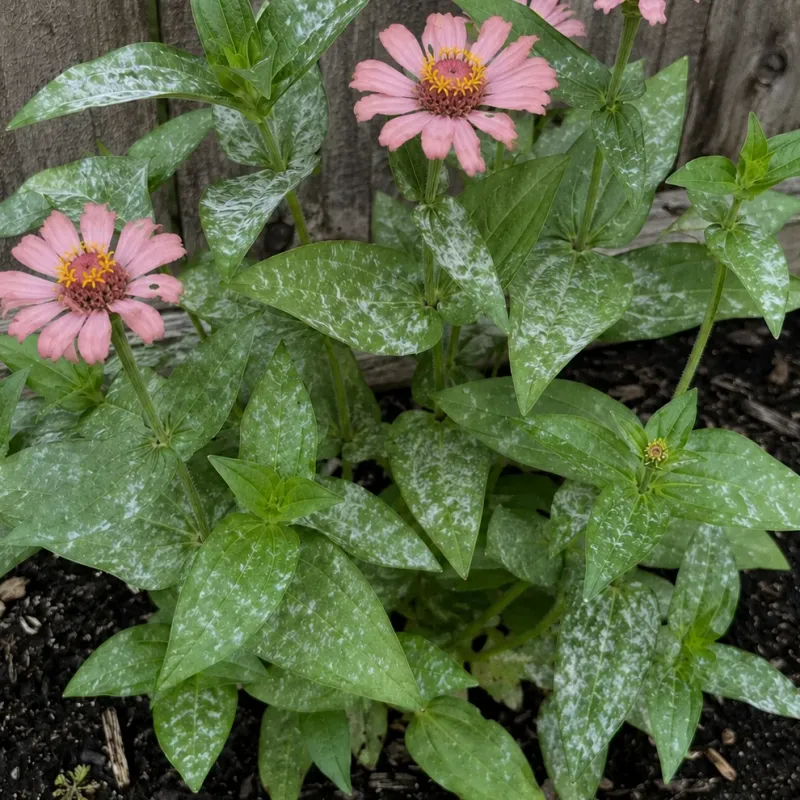 Why mildew spreads through an attractive planting