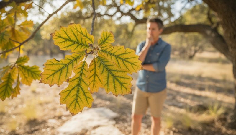 Zinc deficiency leaves a recognizable pattern on new growth