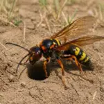 What Those Big Wasps in Your Central Texas Lawn May Mean This Summer
