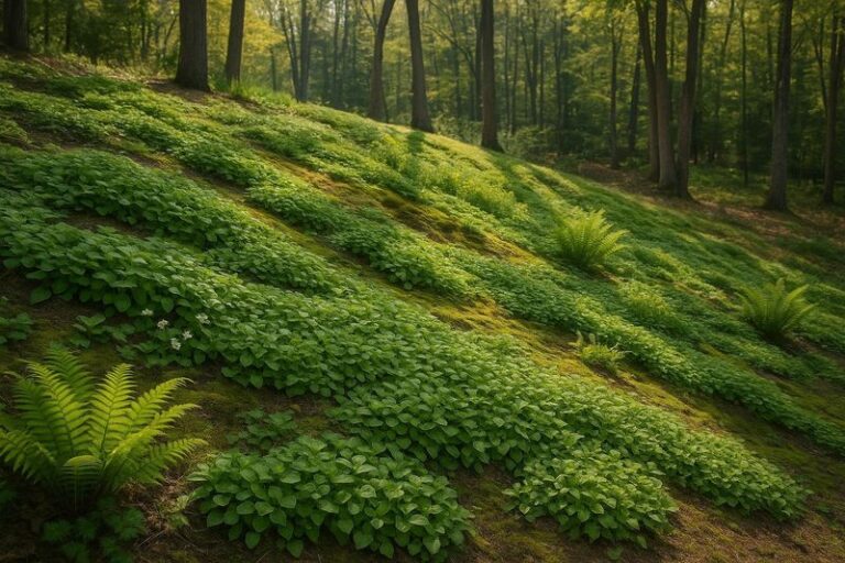 The Native North Carolina Ground Covers That Carpet a Steep Bank and Hold the Soil Better Than River Rock