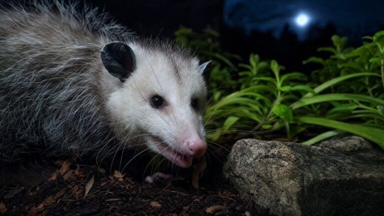 What It Means When a Possum Starts Visiting Your Central Texas Yard at Night
