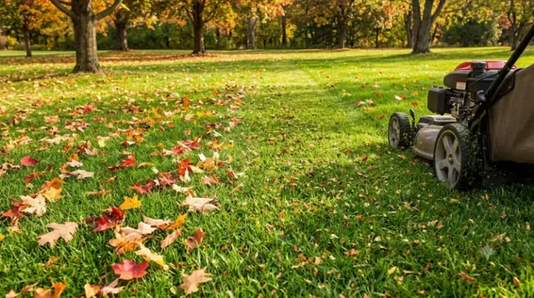Stop Bagging Your Fall Leaves — Here’s What Mowing Them Straight Into the Lawn Really Does