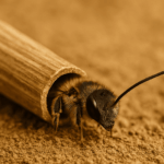 Keep old flower stalks in your California yard and native bees keep using them as spring nurseries