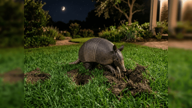 Why Armadillos Keep Choosing the Same Texas Yard Night After Night