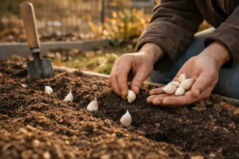 The Fall Garlic Bed Mistake North Carolina Gardeners Make That Leaves You With Tiny Cloves Next Summer