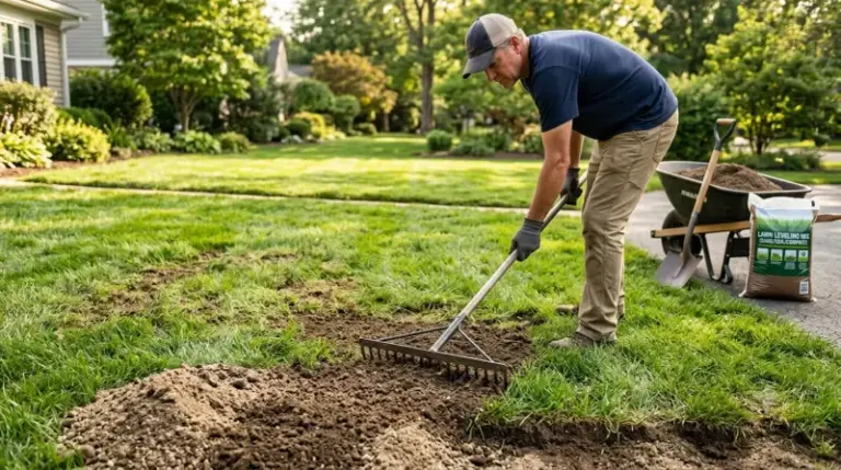 Your Bumpy Lawn Gets Smooth Again When You Fix It in Simple Passes