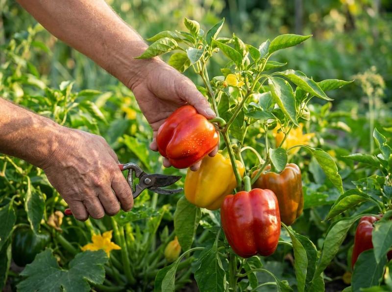 Why Your Bell Peppers Turn Red and Wrinkle on the Plant Before You Pick Them