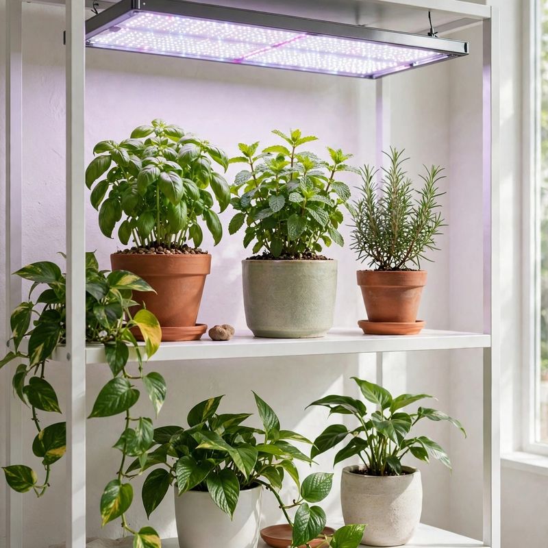 A Grow Light Shelf for Dim Homes A Grow Light Shelf for Dim Homes