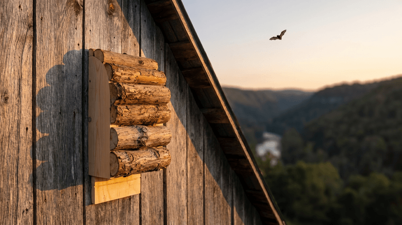 A bat house is not proven mosquito control