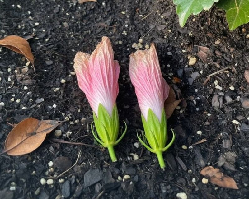 A dropped bud is not proof that the plant is dying