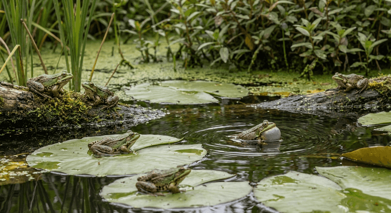 A pond-side chirp is not an identification