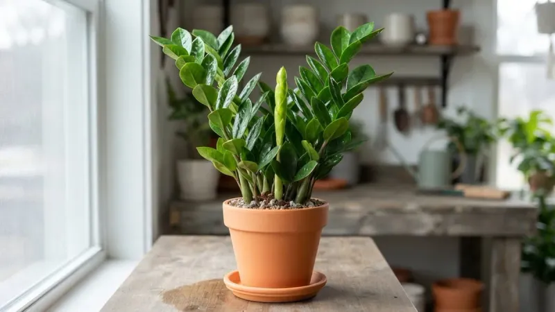 Bright, indirect light supports growth