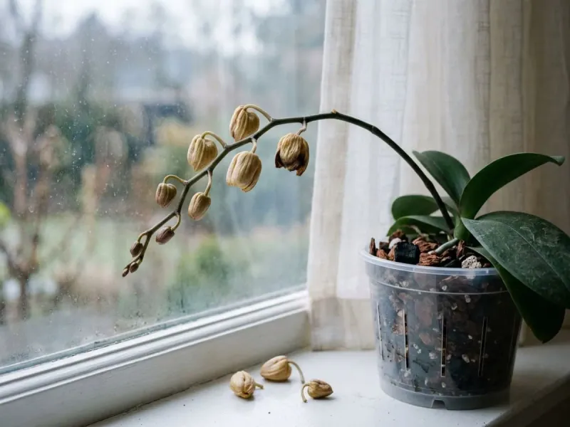 Bud drop is a symptom, not a diagnosis