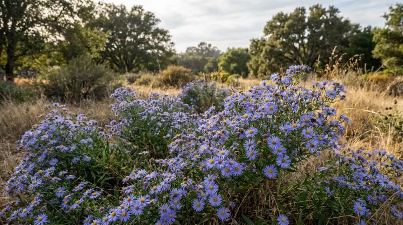 California Aster (Symphyotrichum chilense) California Aster (Symphyotrichum chilense)