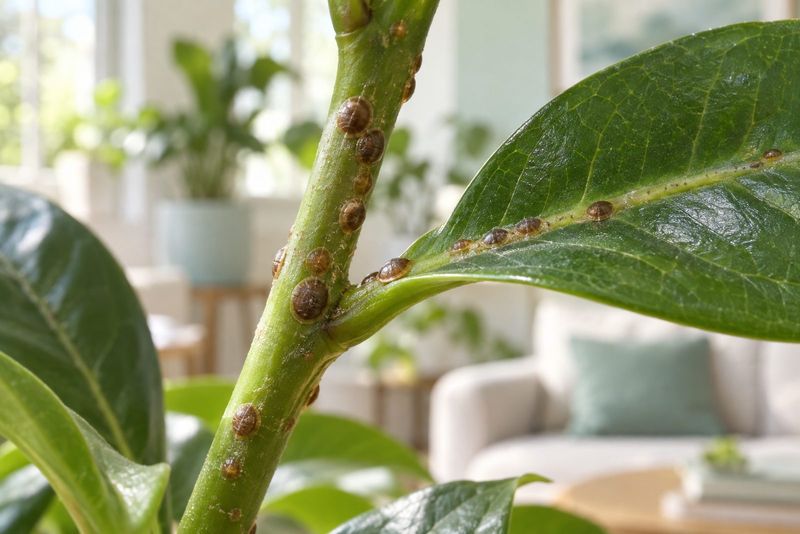 Check for pests before the tree comes inside