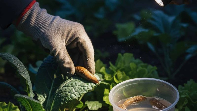 Check for slugs and manage their hiding places