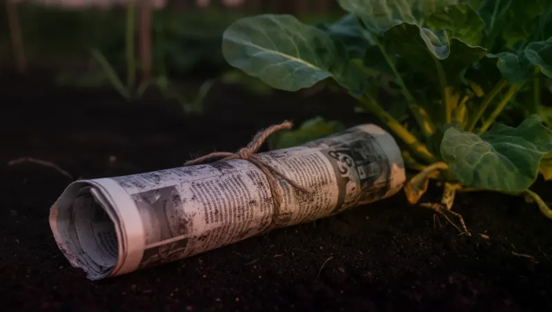 Check seedling damage before treating the bed