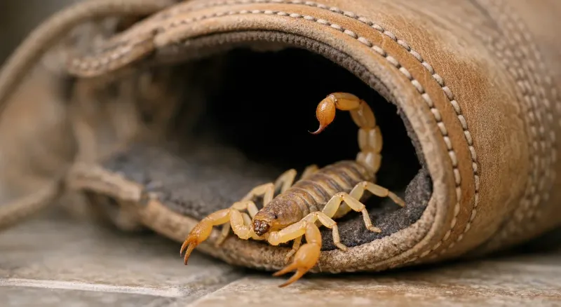 Check shoes, clothes, and bedding before using them