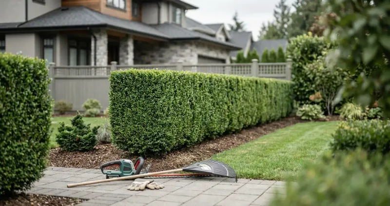 Check the property, the rules, and wildlife before anyone cuts