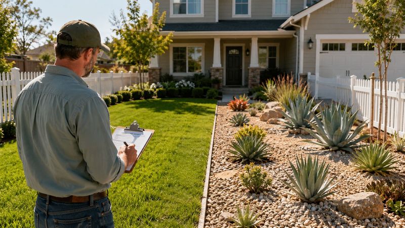 Check the review rules before removing turf