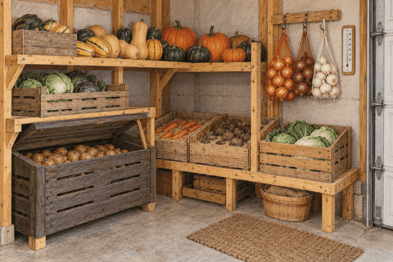 Choose a cool, dry place with airflow