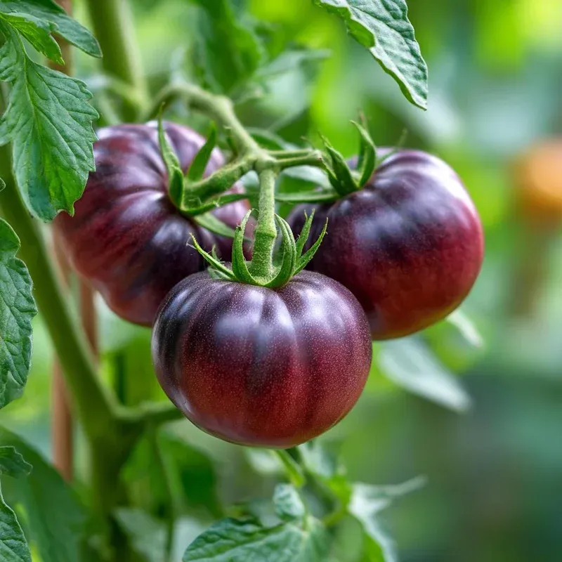 Choose a healthy plant and a fully ripe tomato