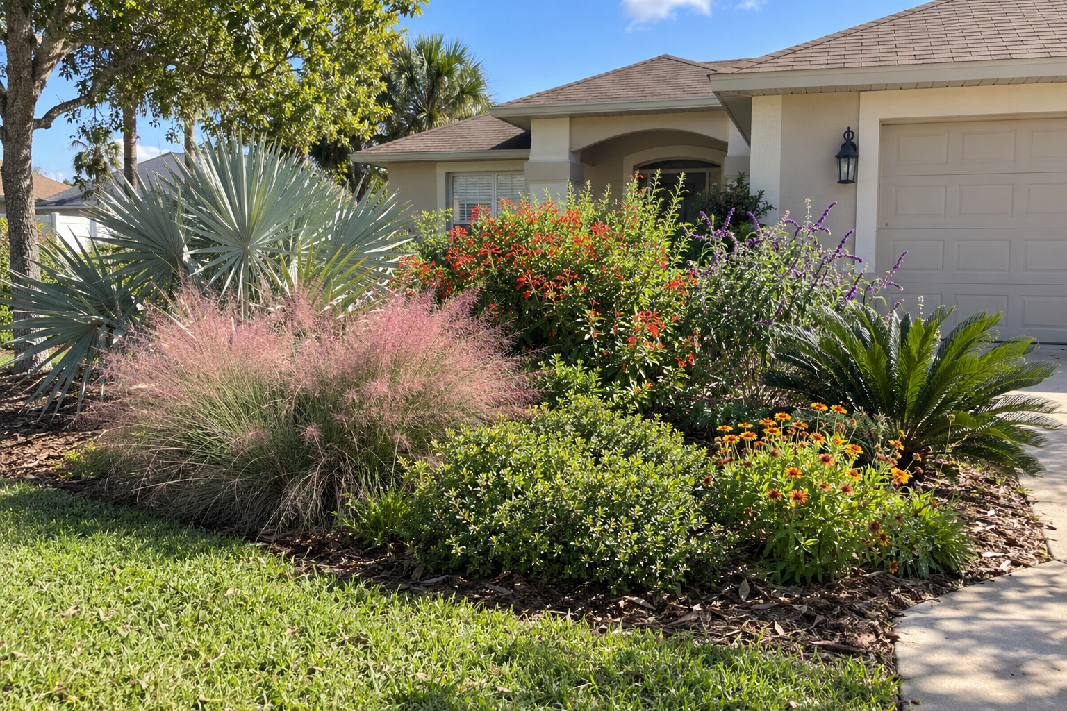 Choose plants for the site, not as a lure